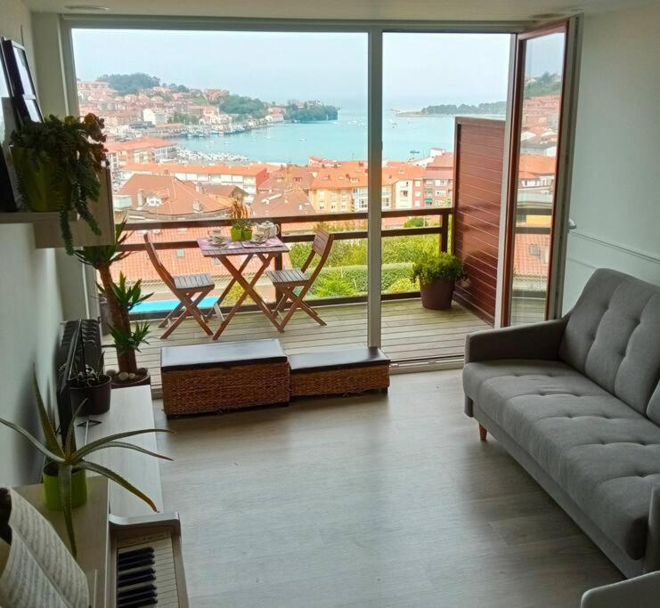 Appartement Terraza Y Piscina Con Vistas Espectaculares Al Mar Parking Cubierto à San Vicente De La Barquera Extérieur photo